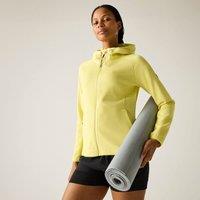 Regatta Women's Nayna Full Zip Hooded Fleece in Yellow | Size: 10