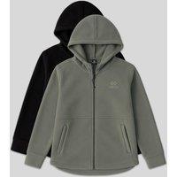 Tommy Life Women's Plush Zip-front Hooded Sweatshirt | Size: Medium
