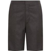 David Luke Boy's Bermuda Length School Shorts in Black | Size: 4-5 Years