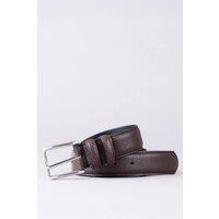 Lakeland Leather Men's 'Storrs' Leather Belt in Brown | Size: XS