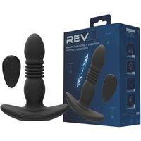 Loving Joy Men's Thrusting Prostate Massager in Black