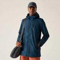 Regatta Men's Daledon Longline Hooded Waterproof Jacket in Blue | Size: Small