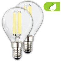 BRILONER Set of 2 E14 Warm White LED Bulbs Class A