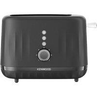 KENWOOD 2 Slice Ripple Black Toaster
