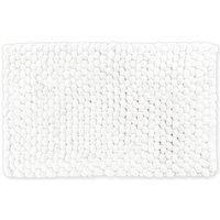 Allure Bath Fashions Bobbi Giant Bobble Bath Mat in White