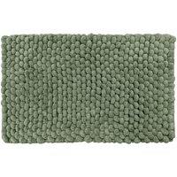 Allure Bath Fashions Bobbi Giant Bobble Bath Mat in Dark Green