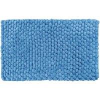 Allure Bath Fashions Bobbi Giant Bobble Bath Mat in Blue