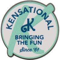 Barbie Officially Licensed Ken Limited Edition Pin Badge in White