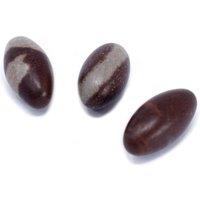 KDMD One Inch Shiva Lingam Stones Sacred Narmada River Crystals in Brown