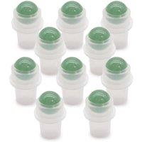 KDMD Aventurine Gemstone Roller Tip 5ml Oil Bottle in Green