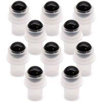 KDMD Black Tourmaline Gemstone Roller Tip for 5ml Essential Oil Bottles