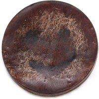 KDMD Coconut Happy Scrub Soap Exfoliating & Nourishing Tropical Scent in Dark Brown