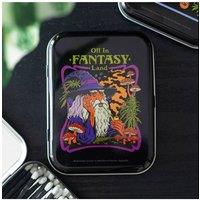 KDMD Fantasy Land Stash Tin by Steven Rhodes Magical Treasure Keeper in Black