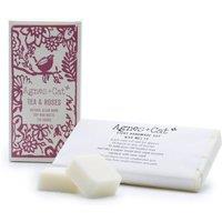 KDMD Tea & Roses Soy Wax Melts Box of 8 in White