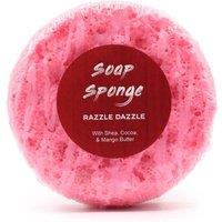 KDMD Razzle Dazzle Butter Bubble Soap Sponge with Uplifting Fragrance in Pink