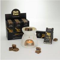 KDMD MeltEaze Tigereye Strength Wax Melts Vanilla Sandalwood 50g in Brown