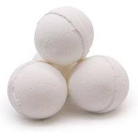KDMD Cold & Flu Bath Bomb Set of 3 with Eucalyptus & Ginger in White
