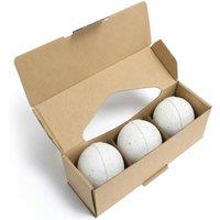 KDMD PMT Potion Bath Bomb Set of 3 Calming Floral Citrus in White