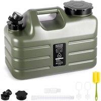 SPETLEK Portable Water Jug with Tap 11L in Green | Size: 0.6m2