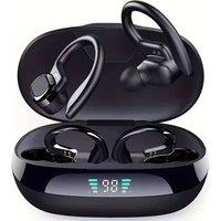 NESTLUNE TWS Sports Wireless Bluetooth Earphones Headphones Ear in Black