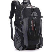 NESTLUNE Large Waterproof Backpack 40L Bag Camping Walking Hiking Black | Size: 100 cm x 15 cm