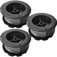 SPETLEK Strimmer Spool & Line 3x in Black