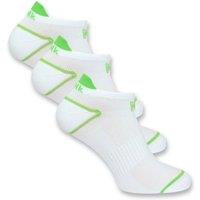 Norfolk Socks Repreve Low Cut Running Socks - 3pp - Caretta in White | Size: 6-8