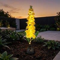 Garden Greatness Delphinium Solar Flower Stake Light | Size: 1 Pack