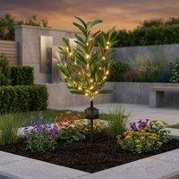 Garden Greatness Olive Tree Solar Garden Stake Lights | Size: 1 Pack
