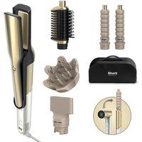 Shark Glam Straight Waves & Curls Multi Styler French HD6052SUK in Gold