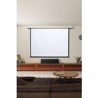 Living and Home 72" Manual Wall Mounted Projection Screen in White