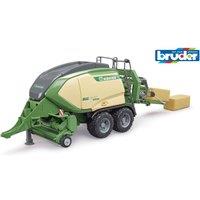 Bruder 1:16 Krone BiG Pack 1290 HDP VC with 2 square bales of hay in Green | Size: 1 Pack