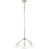 Libra Interiors Lucia 6 Light Chandelier in Gold