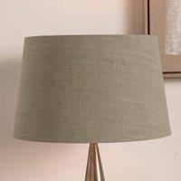 Ruma Sage Green Linen Tapered Shade For Table Lamp | Size: 16 inches