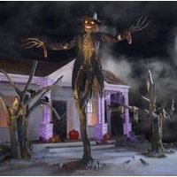 Samuel Alexander Home Accents 15ft Giant Sized Animated LED Worricrow Scarecrow