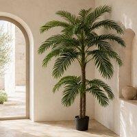 Leaf 260cm XXL Artificial Coco Palm Tree Premium in Green