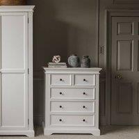 Statement Furniture Gainsborough White 2 Over 3 Chest of Drawers