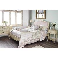 Statement Furniture Juliette French Style 6ft Super King Bed with Upholstered Headboard in Ivory