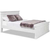 Statement Furniture Gainsborough White Wooden Double Bed Frame 4ft6 Hamptons Style