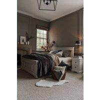 Statement Furniture Gainsborough White Wooden King Size Bed Frame 5ft Hamptons Style