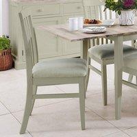 Statement Furniture Florence Highback Upholstered Seat Chair in Light Green