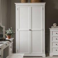 Statement Furniture Gainsborough White Double Wardrobe