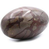 KDMD Twelve Inch Shiva Lingam Stone Sacred 30cm Crystal Quartz Artifact in Brown