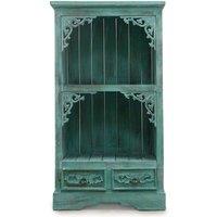 KDMD Albasia Turquoise Bathroom Cabinet 120cm Tall Storage Drawer