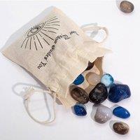 KDMD Bulk Mixed Agate Stones 1kg 70 Polished Crystals for Decor