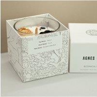 KDMD Lakeland Mocha Botanical Soy Wax Candle 350g in White