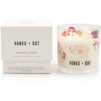 KDMD Agnes & Cat Botanical Soy Wax Candle Roses of Sawrey in White