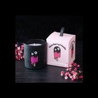 KDMD Black Cherry Vanilla Scented Glass Candle With 28 Hour Burn