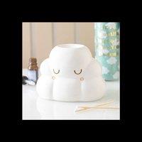KDMD Cloud Shaped Fragrance Oil Burner for Chill Self Care in White