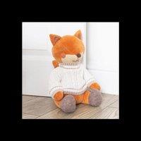 KDMD Flynn Fox Doorstop with Weighted Hold for Home Doors in Orange